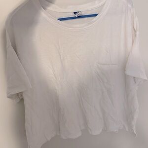 Oversized cropped tshirt